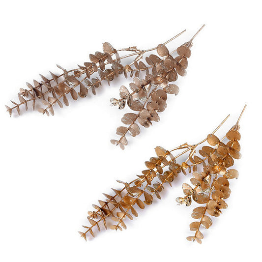 Eukalyptus Zweig mit Glitzer