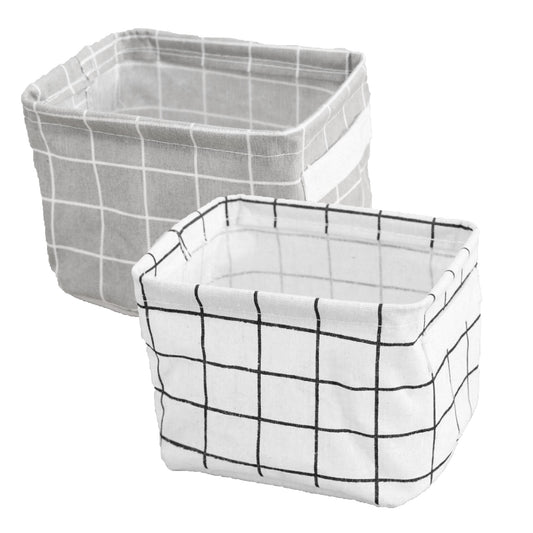 Storage box white 21x25x14cm