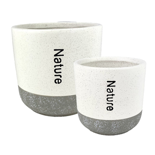 Planter Nature White