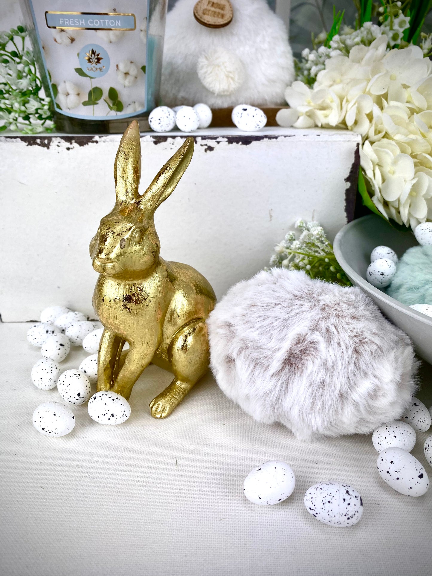 Blattgold Osterhasen 12cm