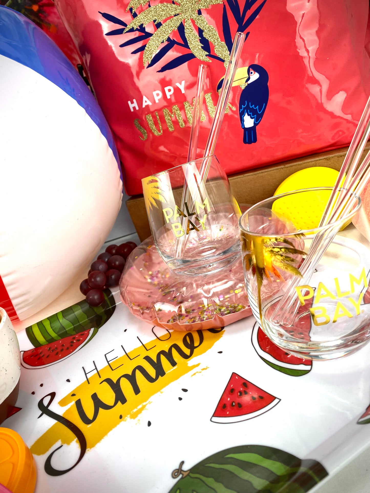 Serving tray Hello Summer 42x29cm