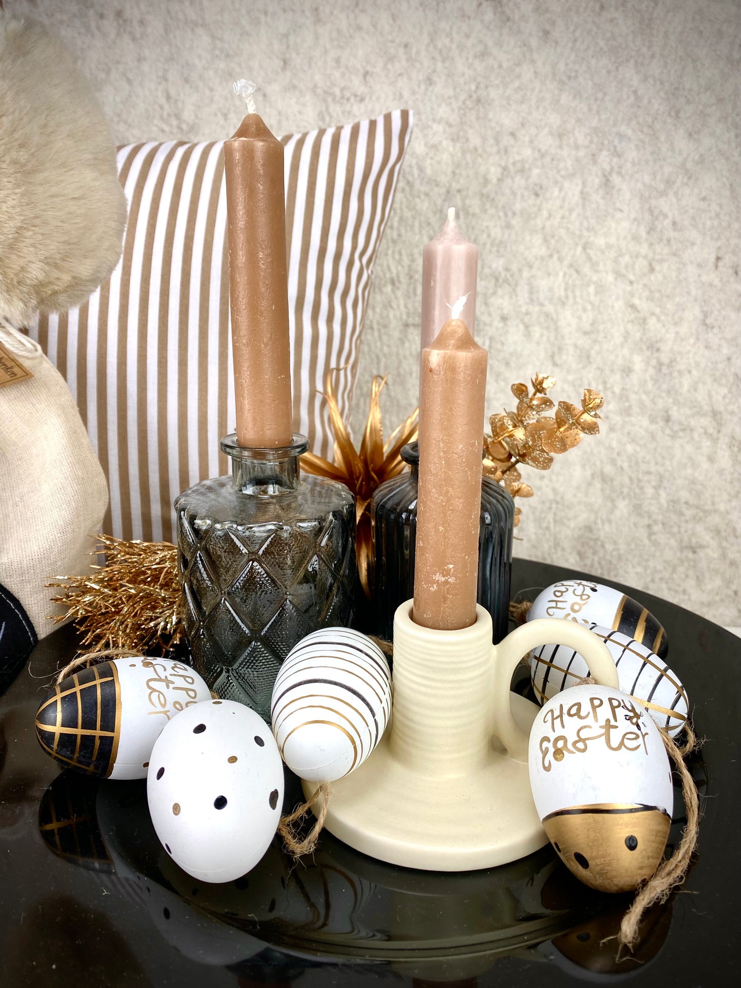 Ostereier Anhänger 6er Set Happy Eastern