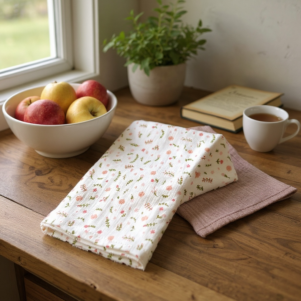 Muslin Dish Towels Set of 2