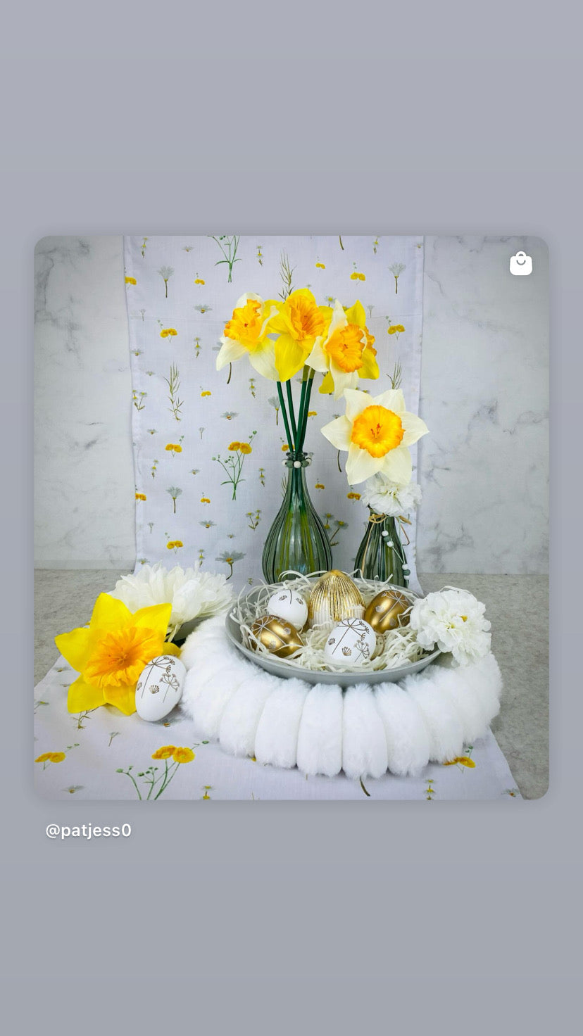 Künstliche Narzissen 3er Bündel