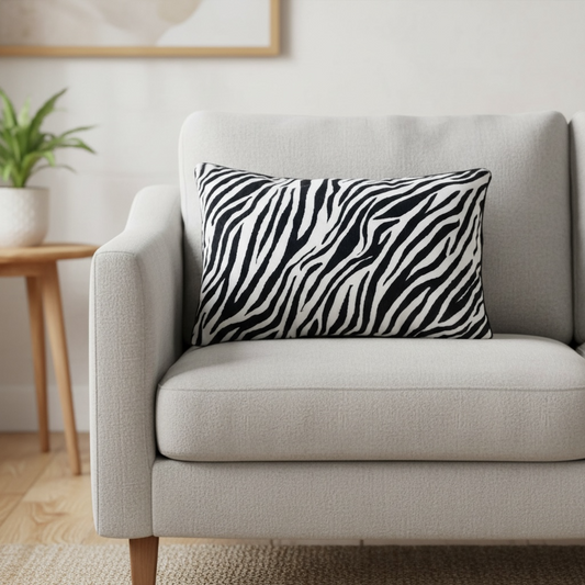 Kissenhülle Zebra 30x50cm