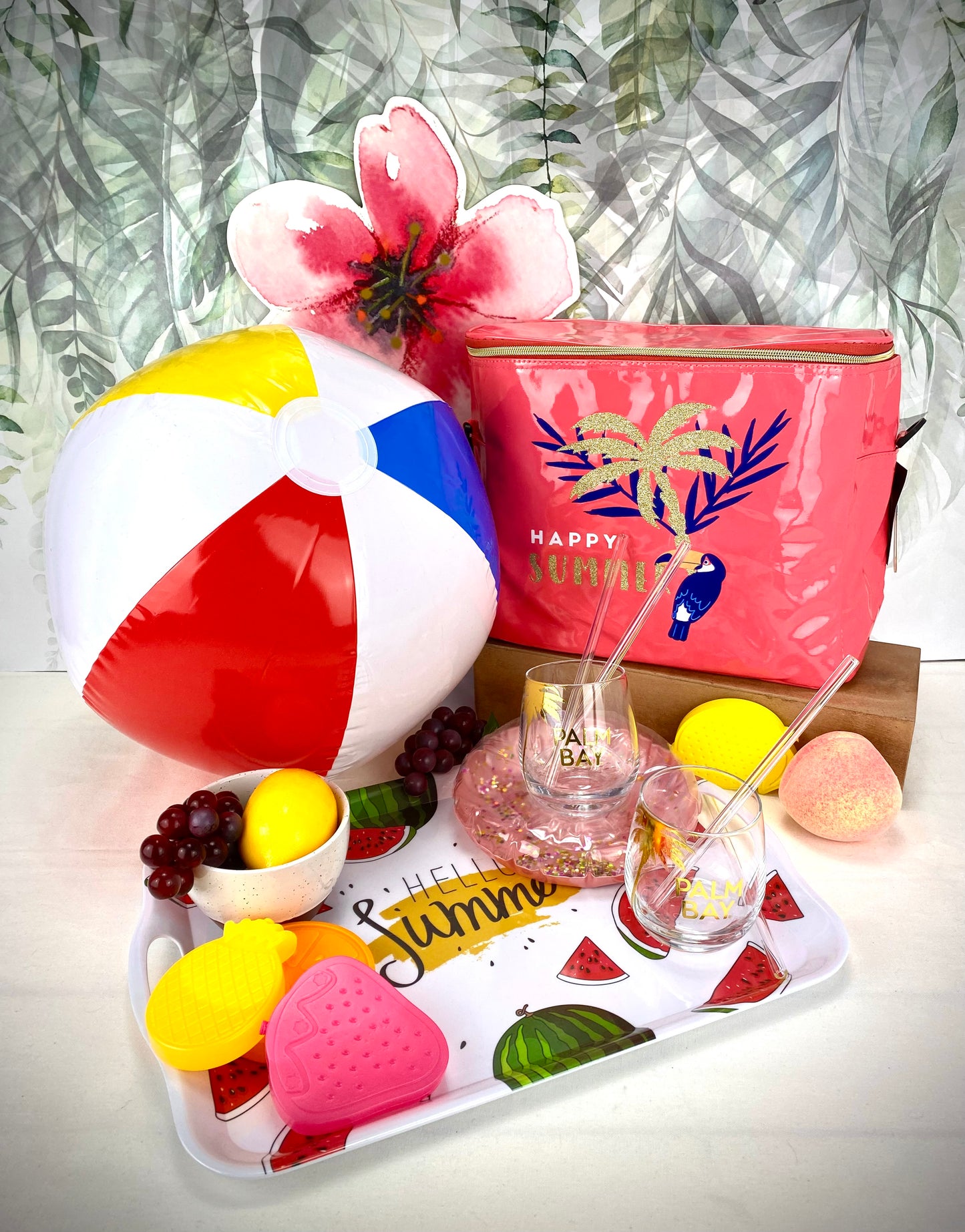 Serving tray Hello Summer 42x29cm