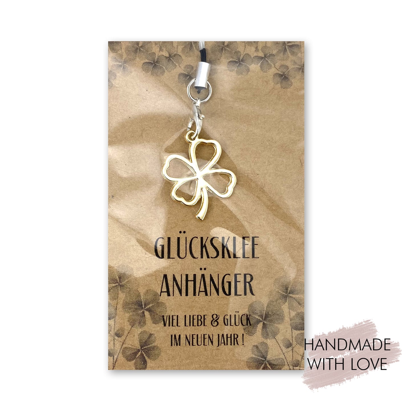 Glücksbringer Klee Anhänger