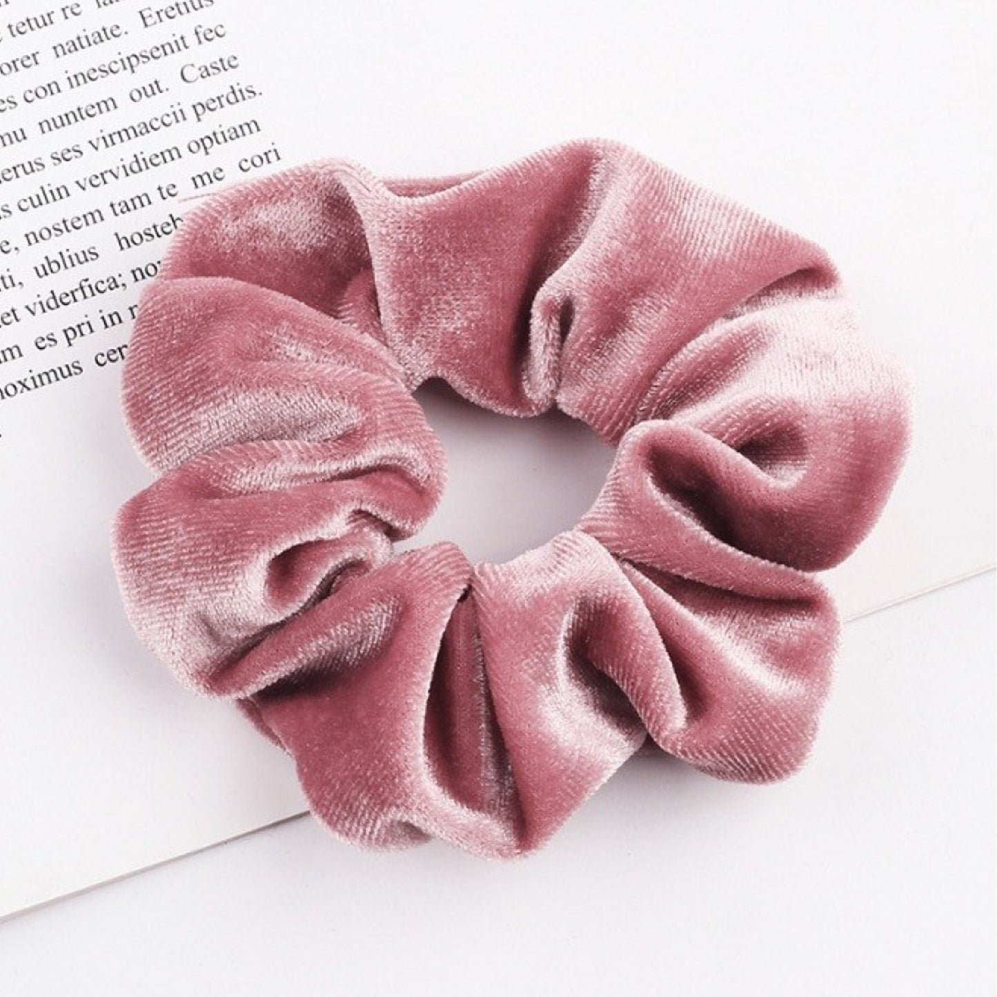 Scrunchies Haargummi Samt 10cm