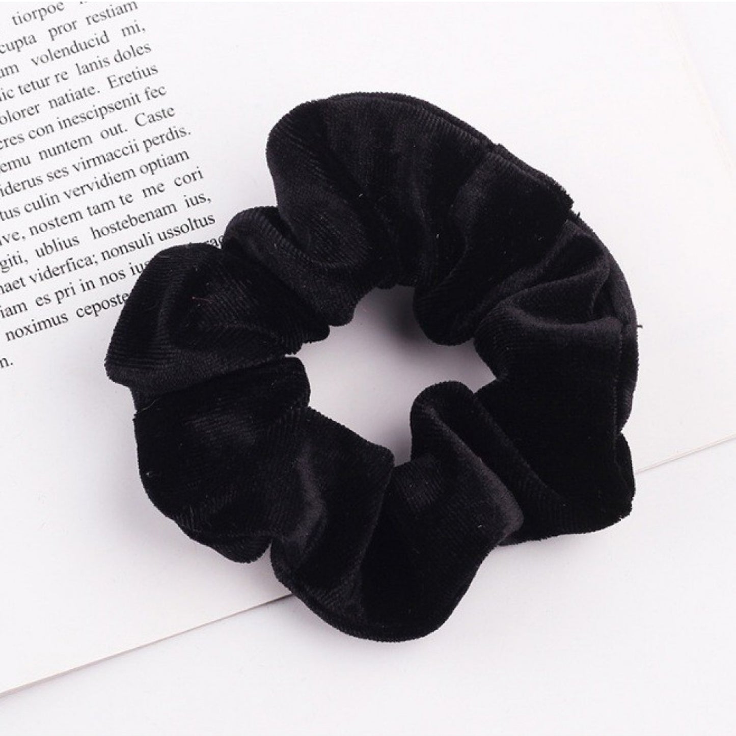 Scrunchies Haargummi Samt 10cm