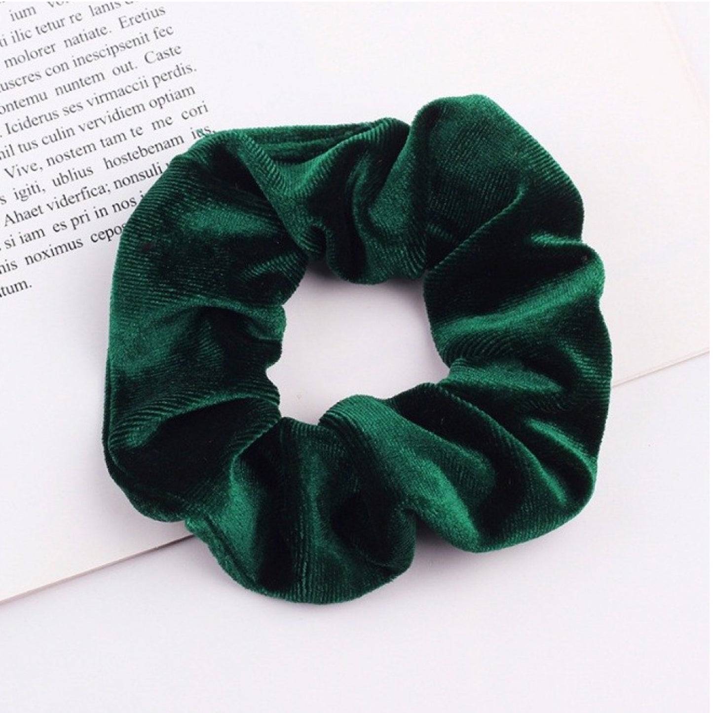 Scrunchies Haargummi Samt 10cm