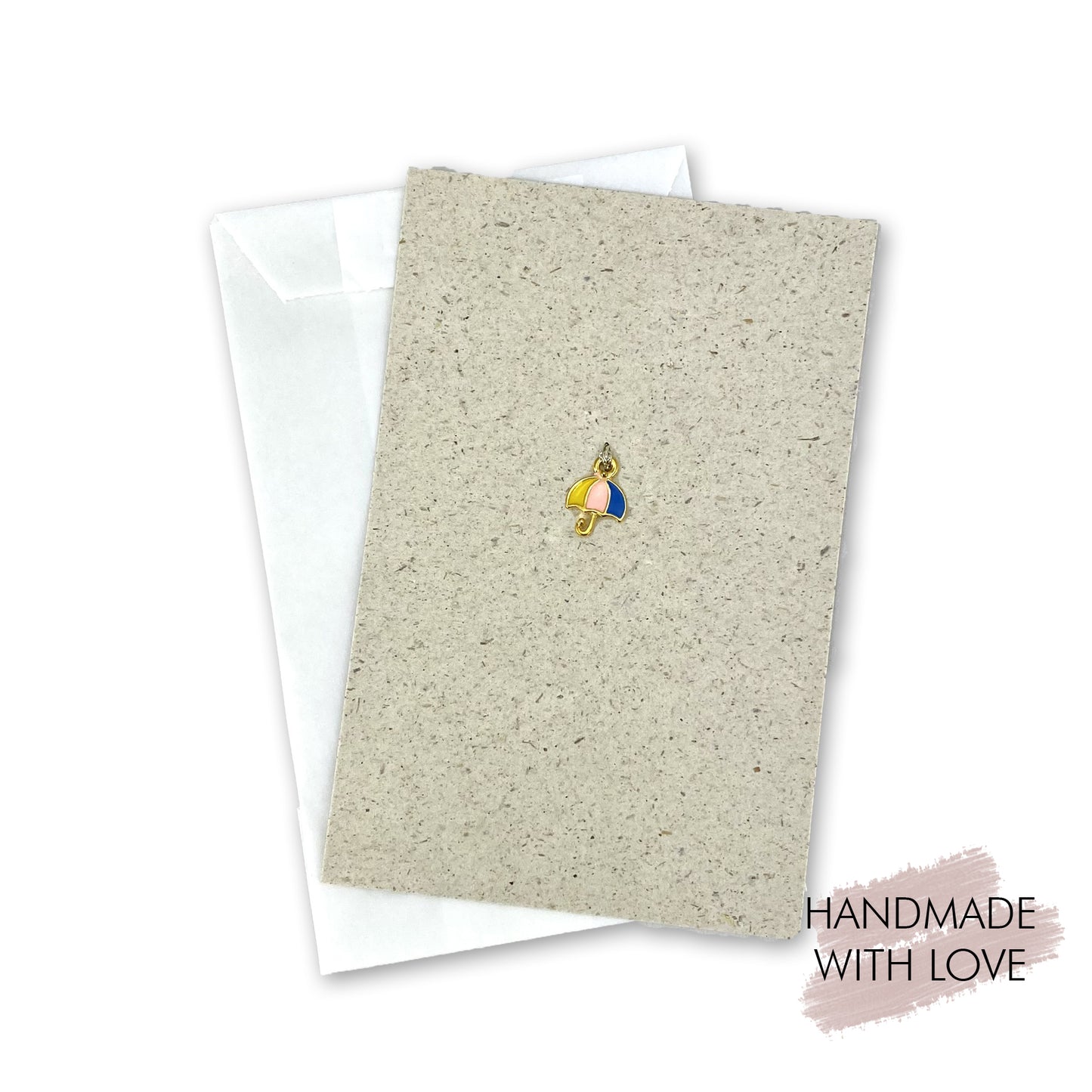 Mid Grußkarten mit Umschlag aus Graspapier