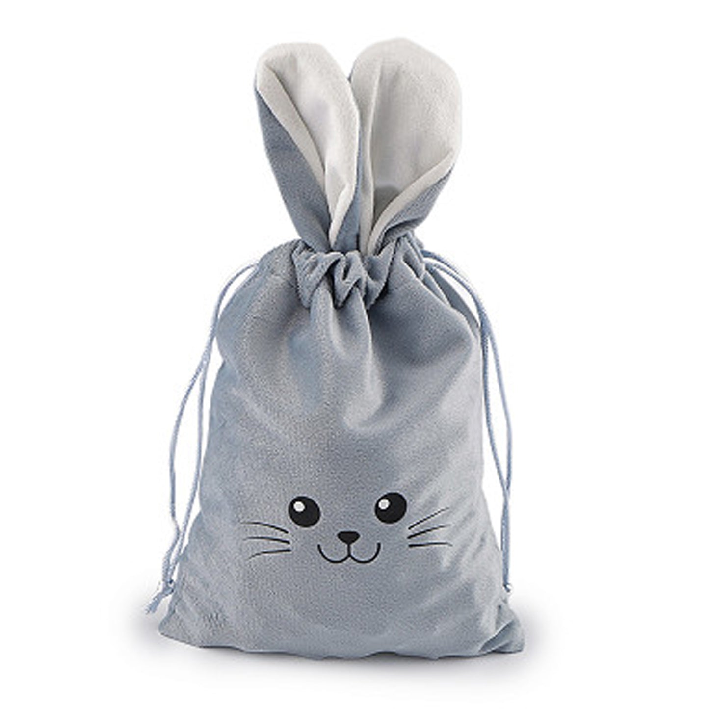 Geschenkbeutel Samt Hase 15x28cm