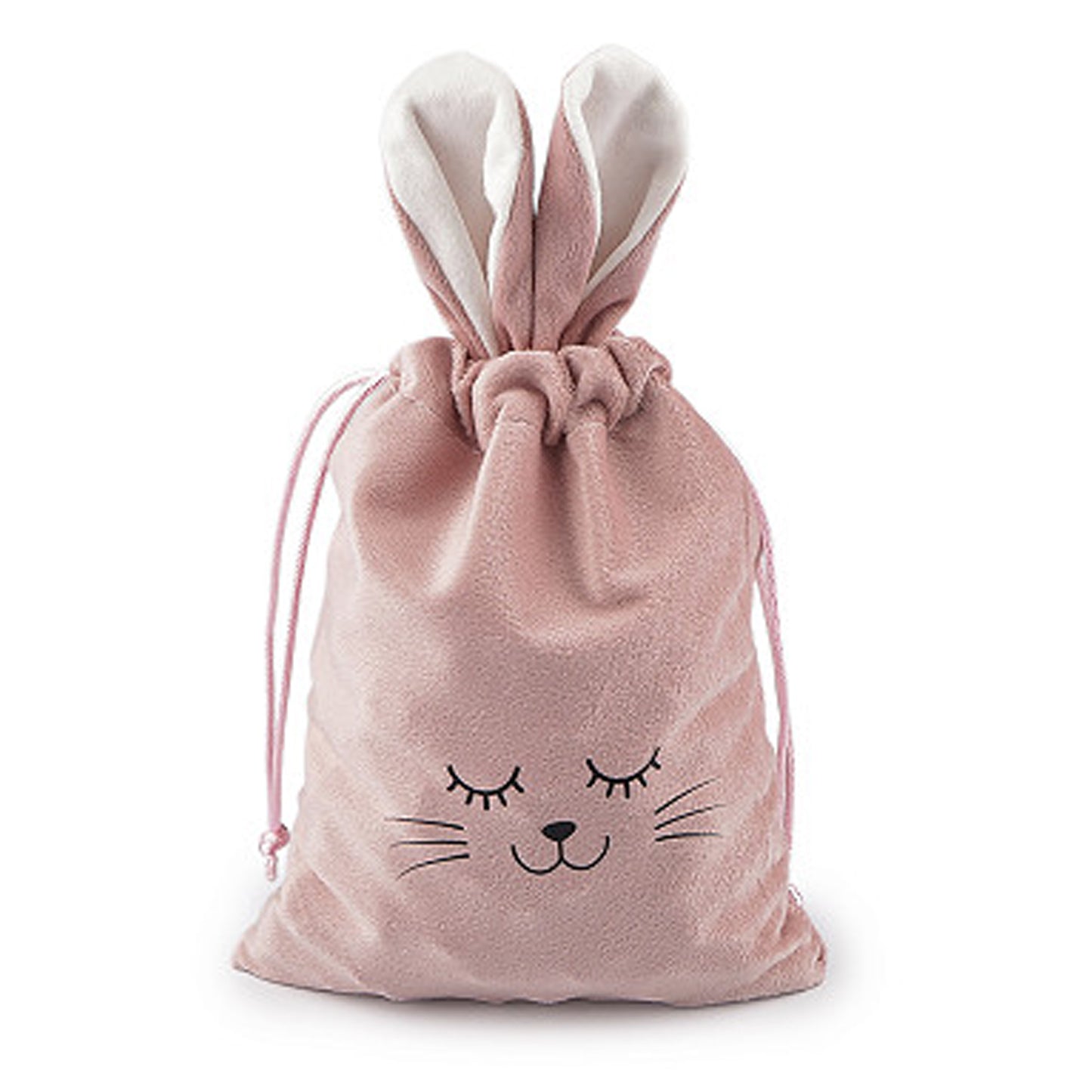 Geschenkbeutel Samt Hase 15x28cm