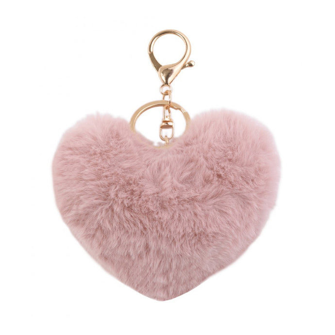 Heart Fluffy keychain