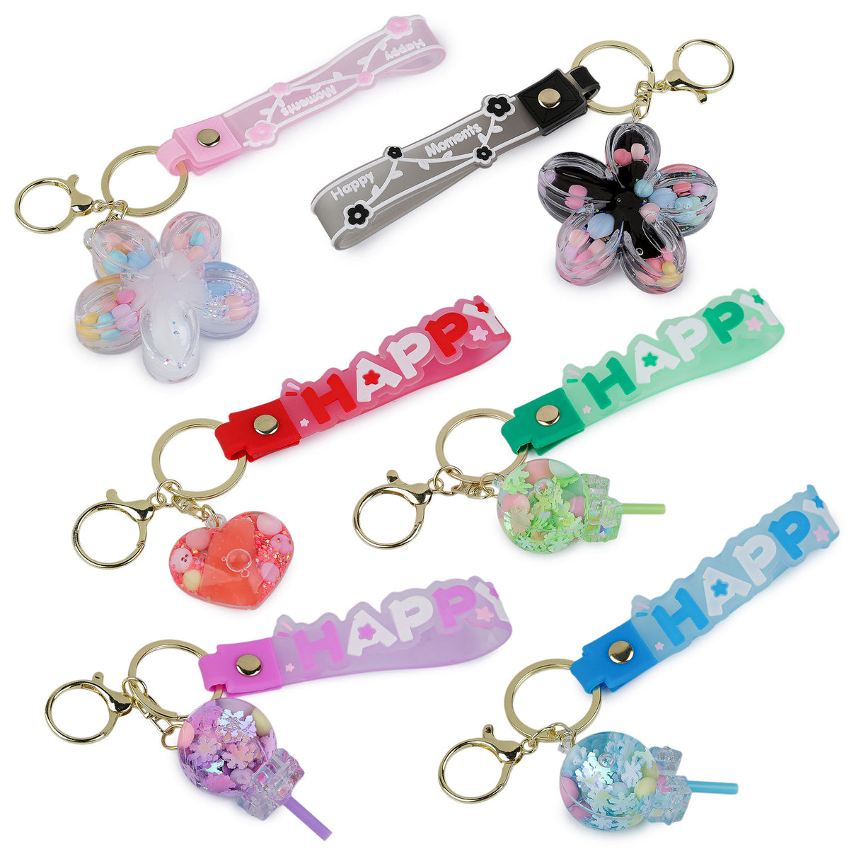 Schlüsselanhänger / Taschenanhänger Candy Party