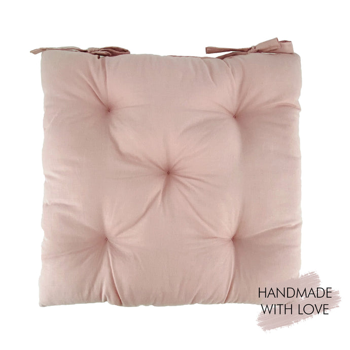 Seat cushion Luna pink ca.40x40cm