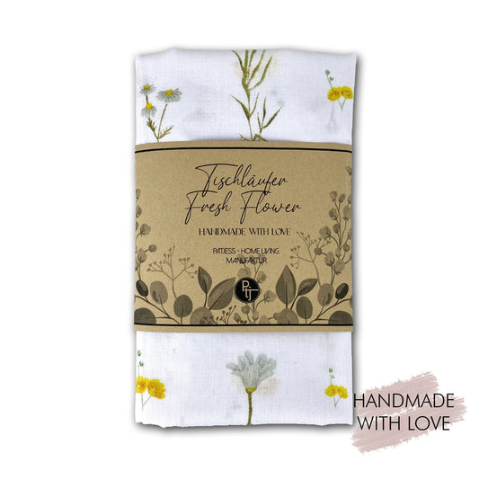 Tischläufer Fresh Flower 145x45cm