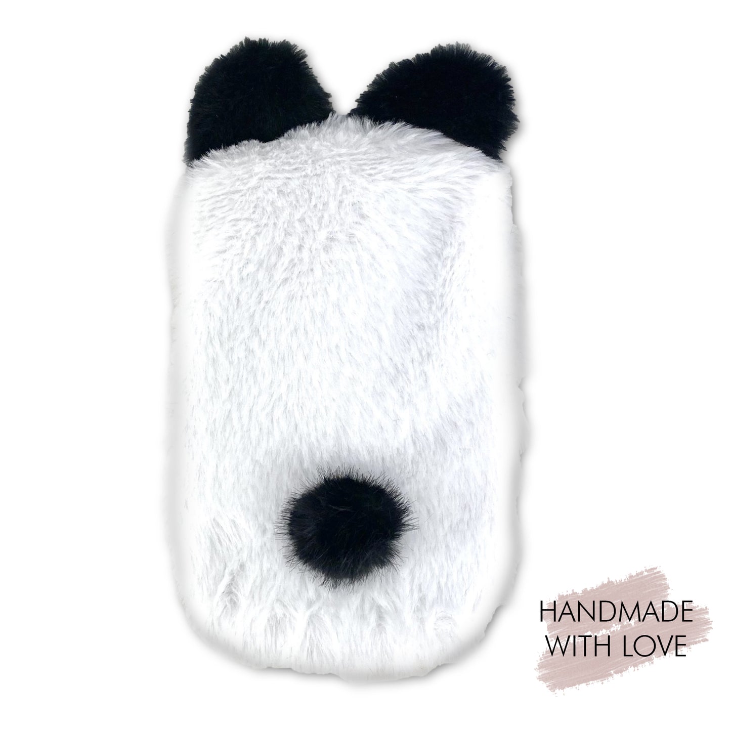 Mini Wärmflaschen Panda & Leopard
