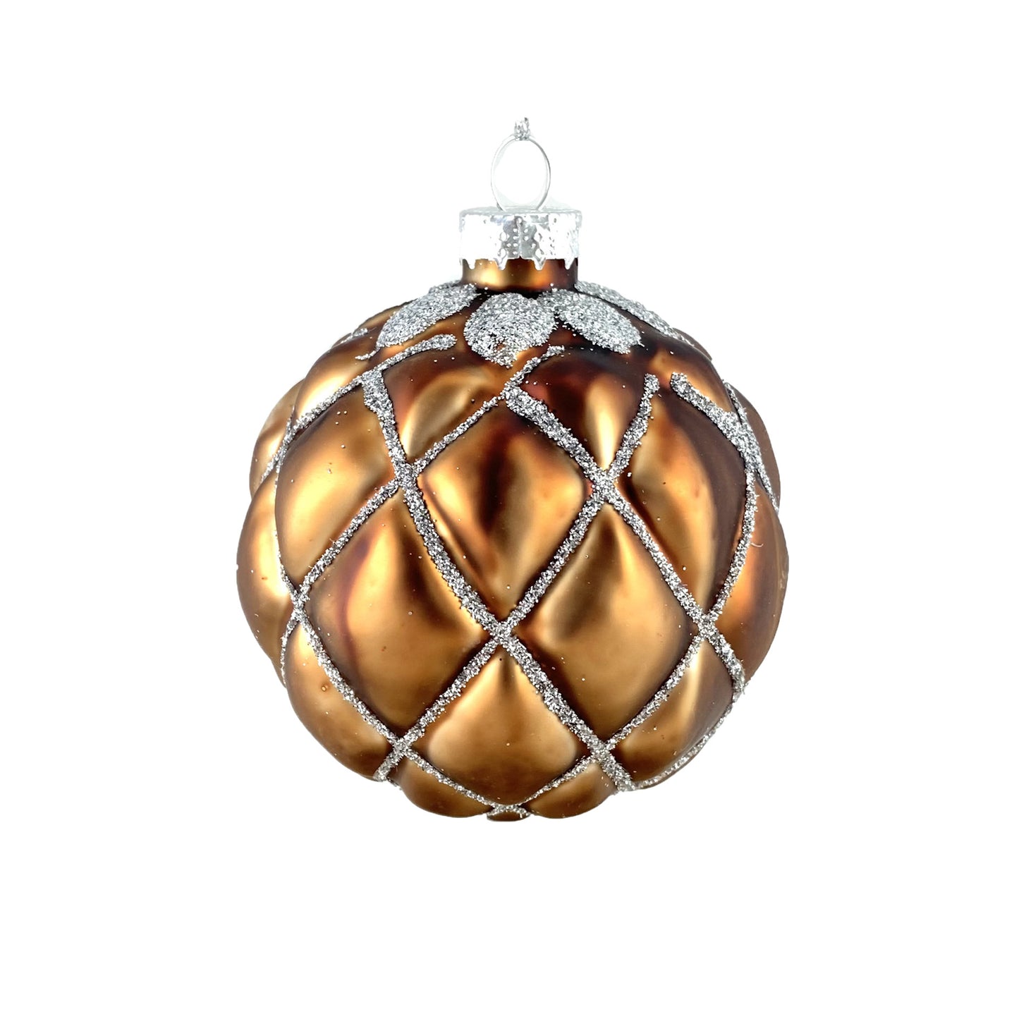 Christmas Baubles Luxury Black Copper