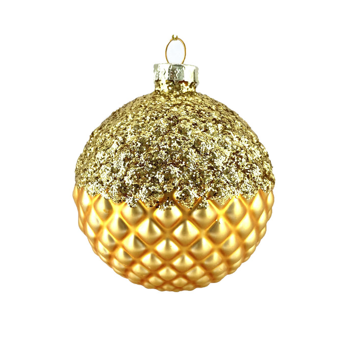 Christmas baubles Luxury Gold