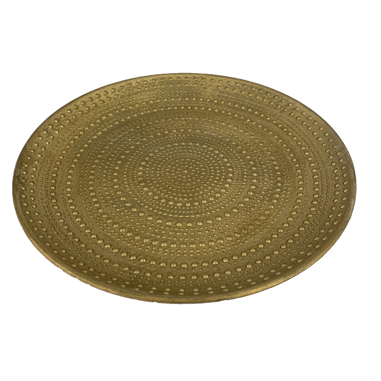 Decorative plate gold