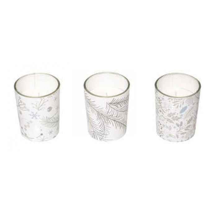 Scented candles XMAS in a set of 3