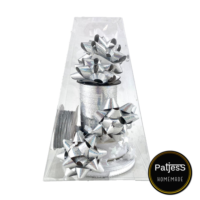 Gift packaging 9-piece set silver