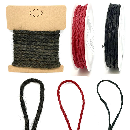 Geschenkband Bast/Jute