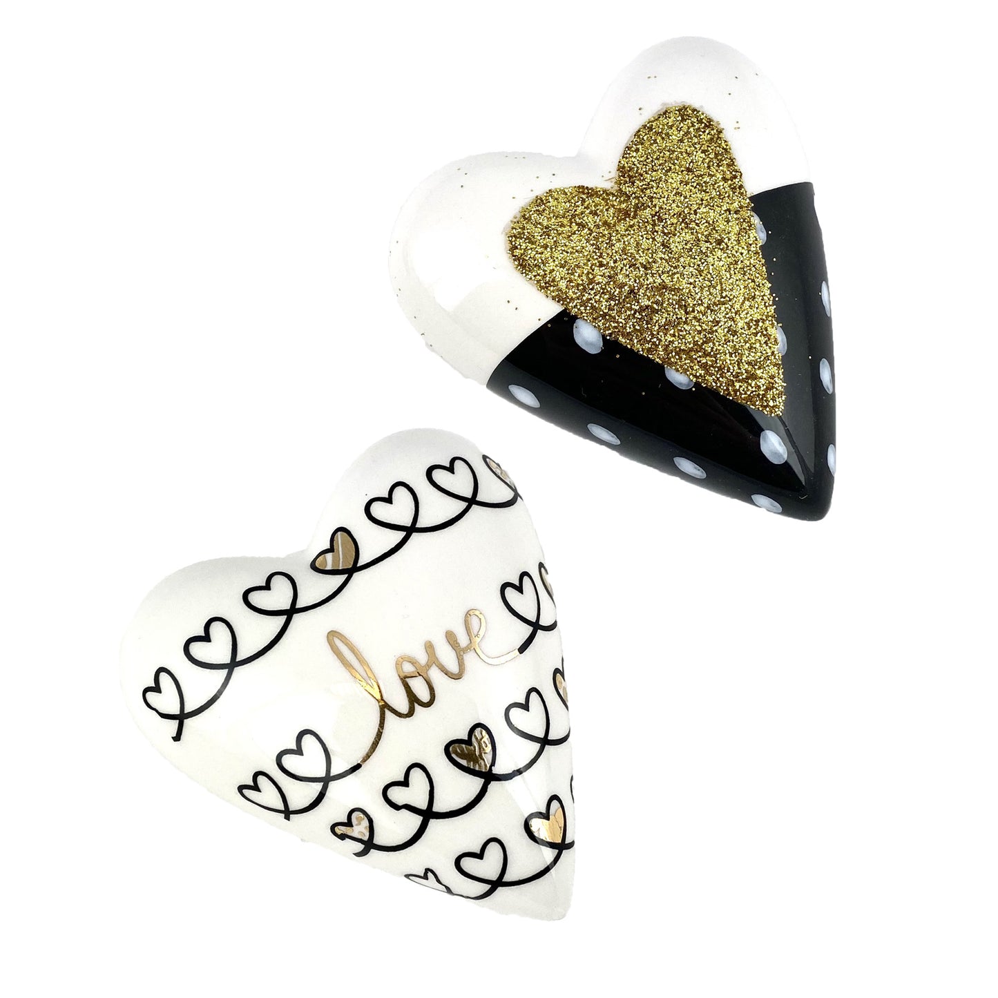 Ceramic Hearts Love