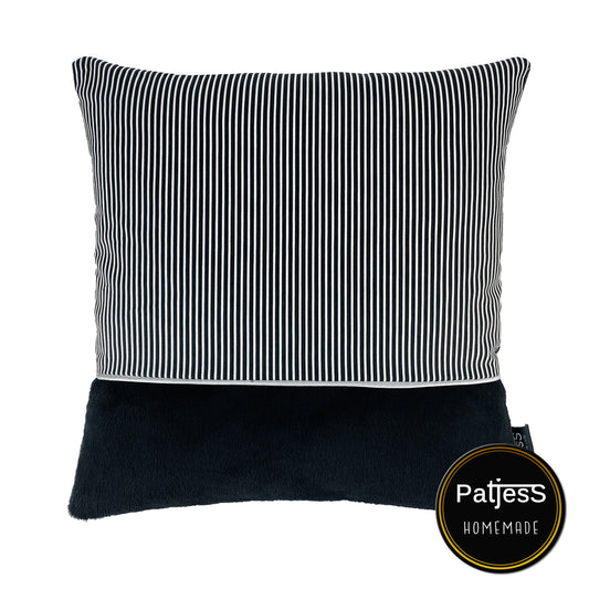 Kissenhülle Kaschmir Streifen 40x40cm