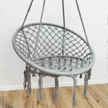Load image into Gallery viewer, Macrame hanging chair Boho
