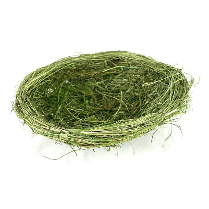 Natural Easter nest made of grass & moss