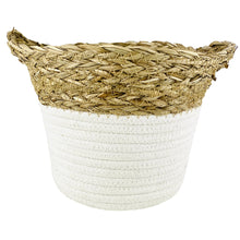 Load image into Gallery viewer, Seagrass Basket with Handles
