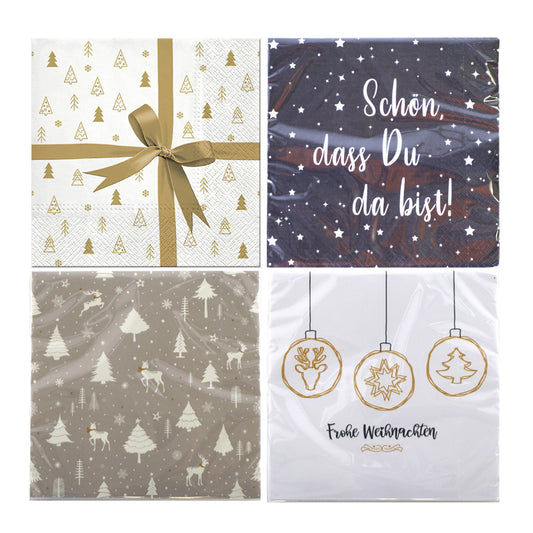 Christmas napkins 33x33cm