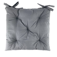 Load image into Gallery viewer, Seat cushion Luna Gray 40x40cm
