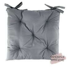 Load image into Gallery viewer, Seat cushion Luna Gray 40x40cm
