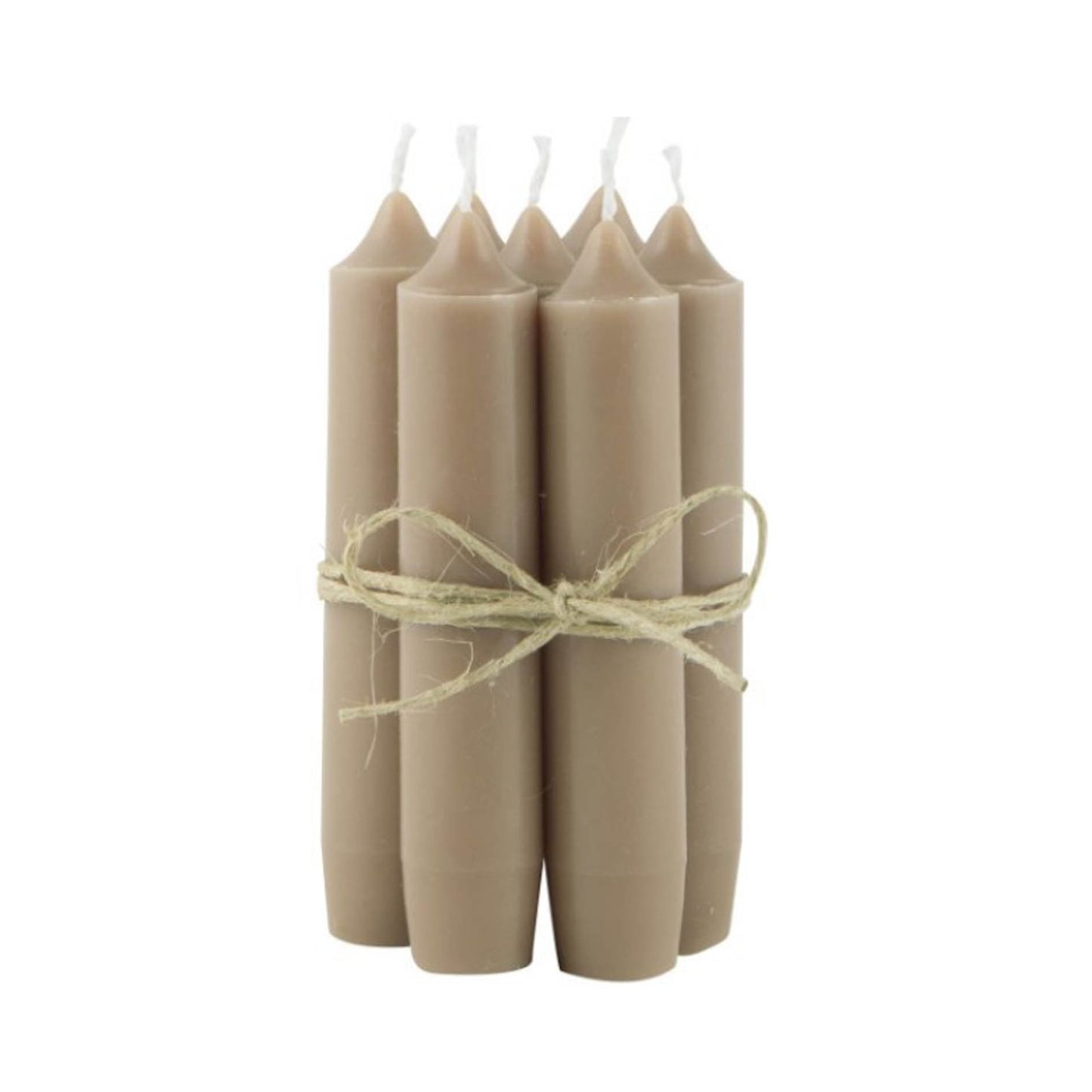 Set of 7 mini table candles