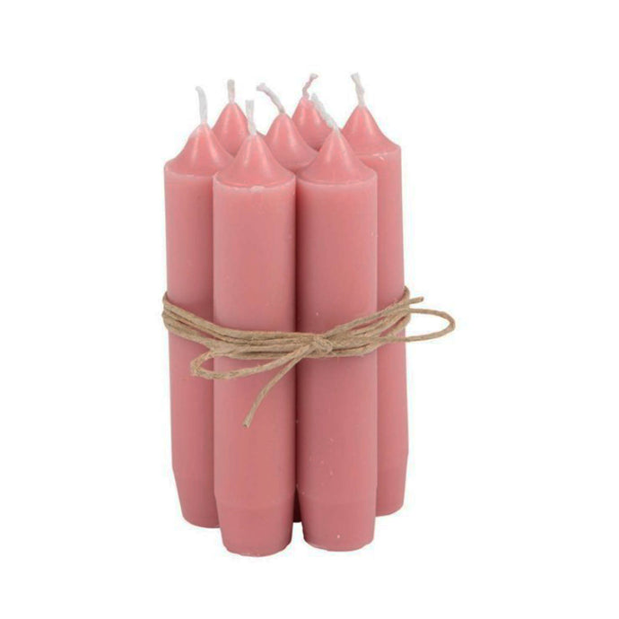 Set of 7 mini table candles