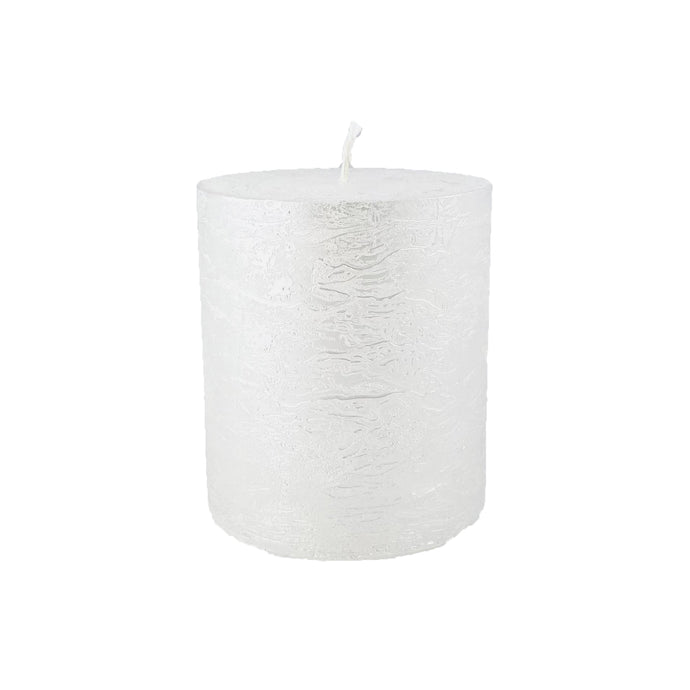 Rustic candle mother of pearl