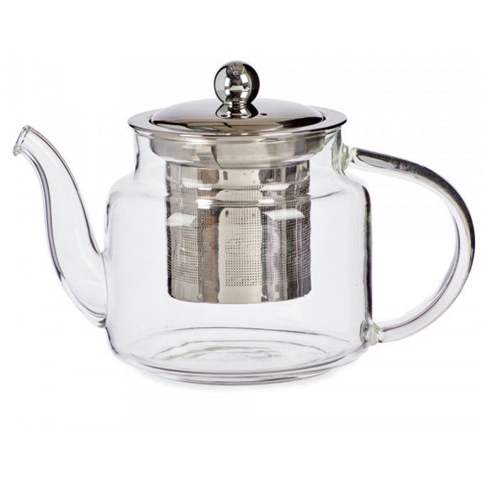 Glass teapot with strainer 500ml