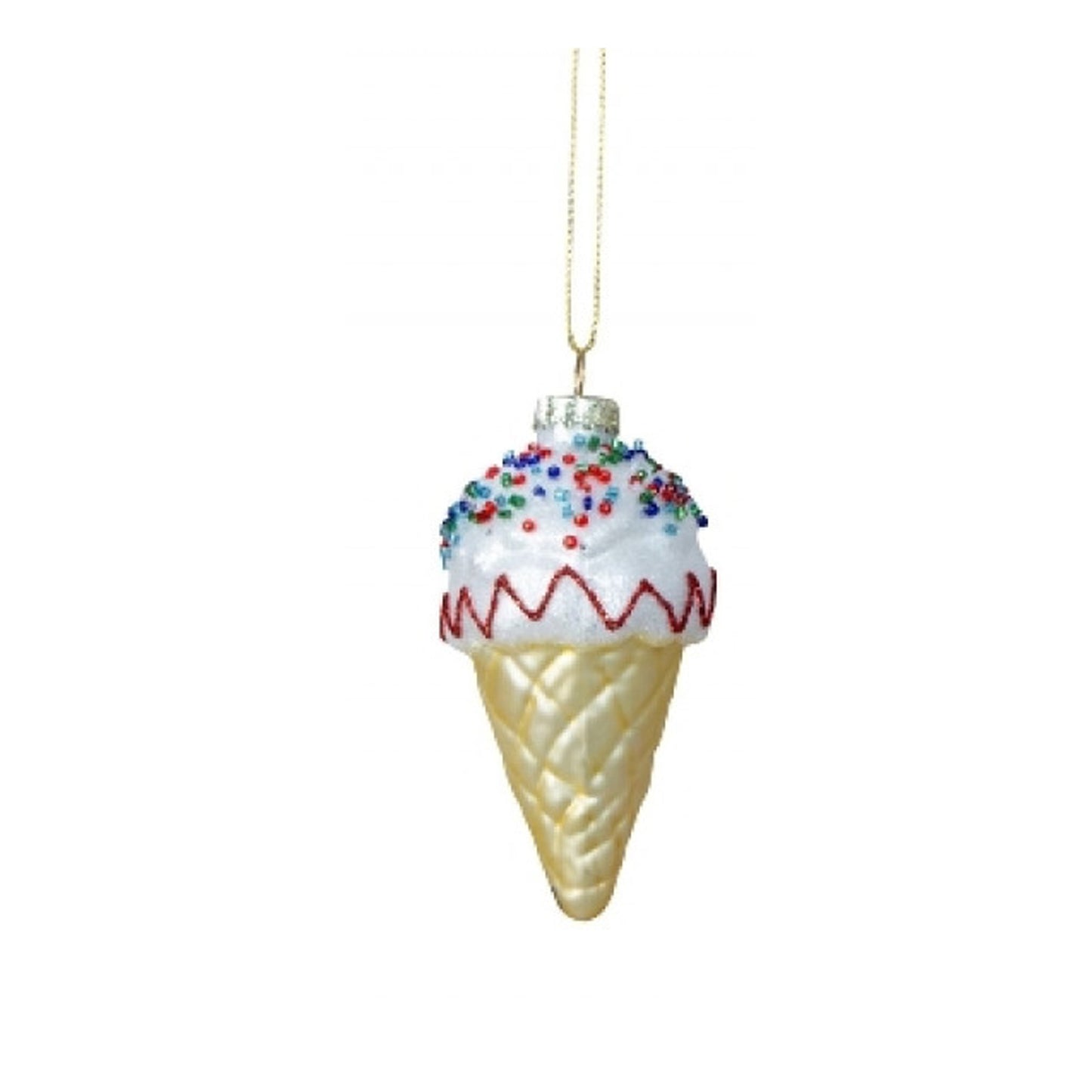 Baumschmuck Anhänger Cupcake/Eis 4er Set