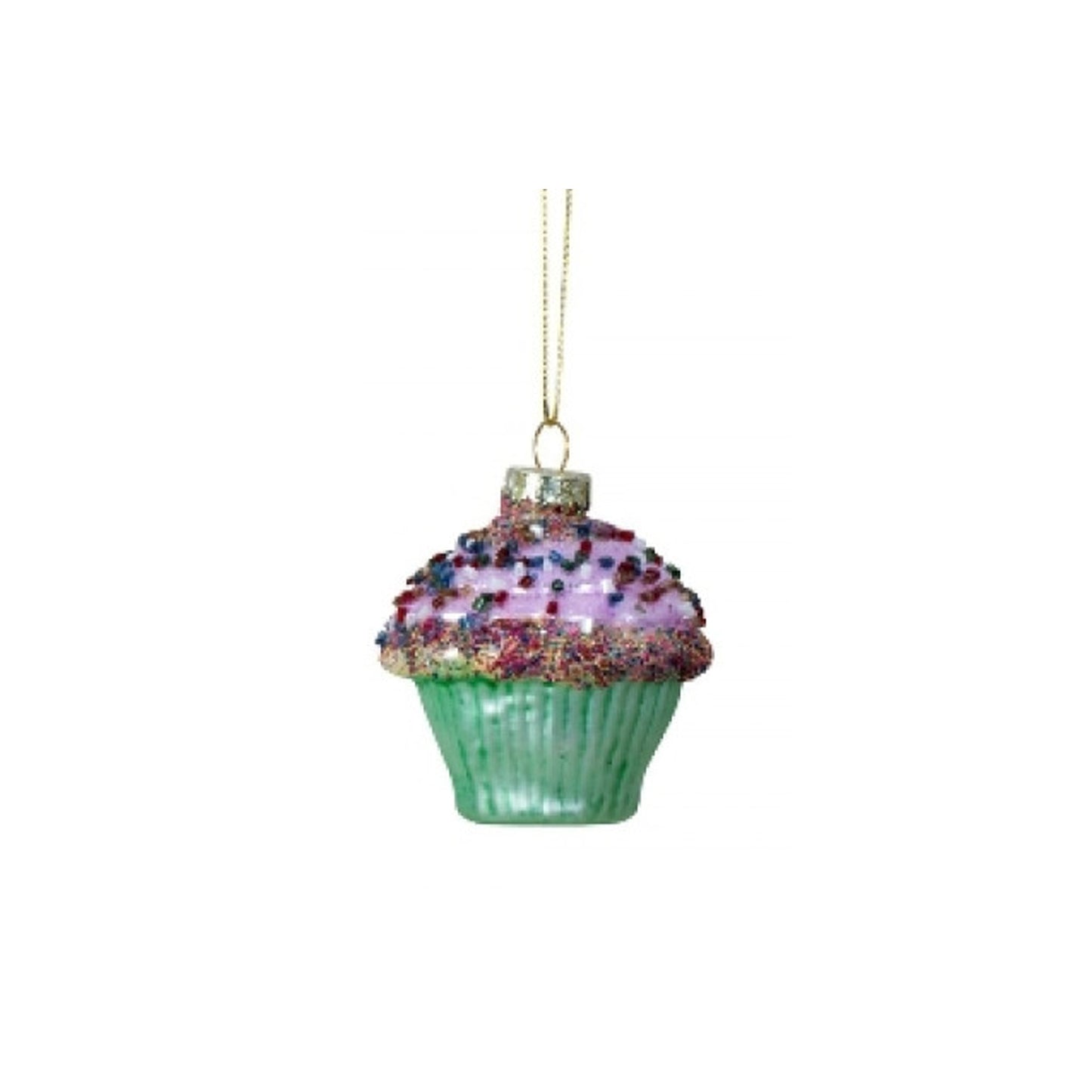 Baumschmuck Anhänger Cupcake/Eis 4er Set