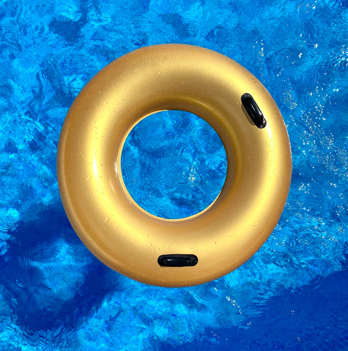 Swimming ring Goldi with handles 91cm