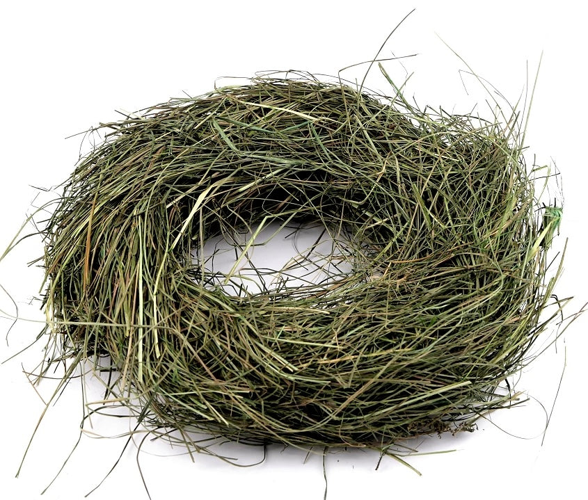 Wreath of dry grass 30cm